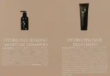 Набор для волос Hadat Cosmetics Moisture Touch увлажняющий шампунь и маска с маслами и водорослями 250+250 мл — фото 3