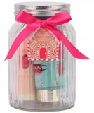 Набор Love Skin Sweet Vanilla Sugar скраб для тела 100 мл лосьон 75 мл гель для душа 75 мл соль для ванны 50 г и мочалка — фото 2