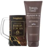 Мужской набор Bottega Verde Barberia Toscana гель-шампунь для душа 200 мл и пивная кружка — фото 1