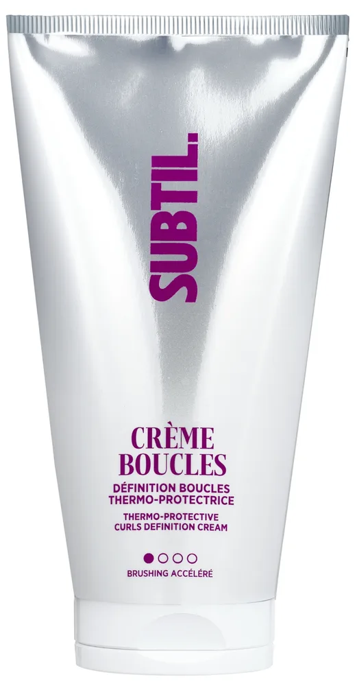 Крем для волос Subtil Creme Boucles термозащитный, чёткость локонов и блеск, для волнистых и кудрявых, с пантенолом, 480 мл