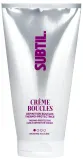 Крем для волос Subtil Creme Boucles термозащитный, чёткость локонов и блеск, для волнистых и кудрявых, с пантенолом, 480 мл — фото 1