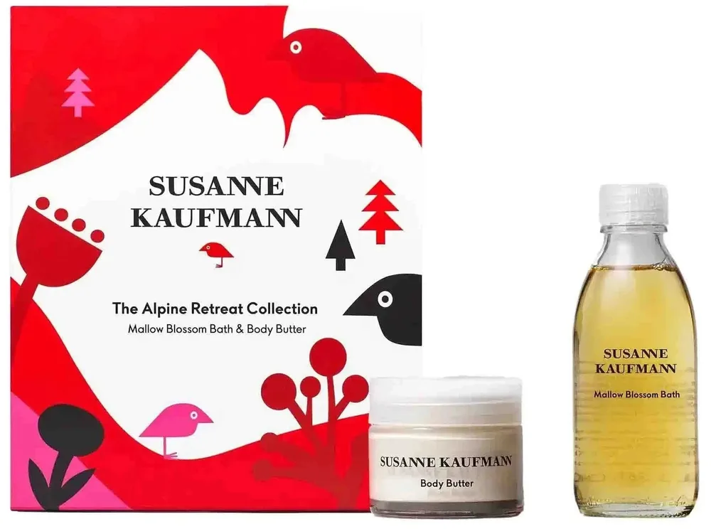 Набор для тела Susanne Kaufmann Alpine Retreat питательное масло для тела и масло для ванны с маслом ши 50+100 мл