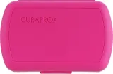 Дорожный набор Curaprox Kids для детей 6-12 лет зубная щетка паста 10 мл межзубные ершики и наклейки розовое — фото 3