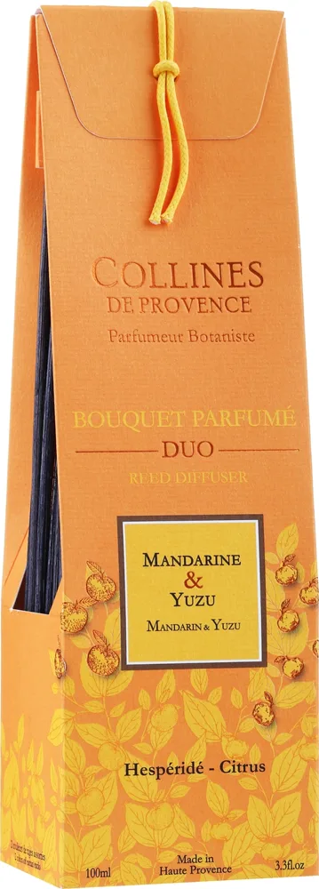 Аромадиффузор для дома Collines de Provence Bouquet Aromatique Mandarine & Yuzu 500 мл