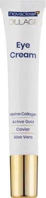Крем для области вокруг глаз Novaclear Collagen с морским коллагеном ретинолом и экстрактом икры для зрелой кожи 15 мл