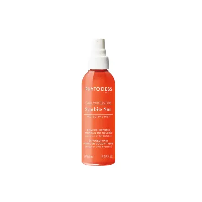 Phytodess Symbio Sun Protective Mist — солнцезащитный спрей для волос с макадамией и пачули, 150 мл