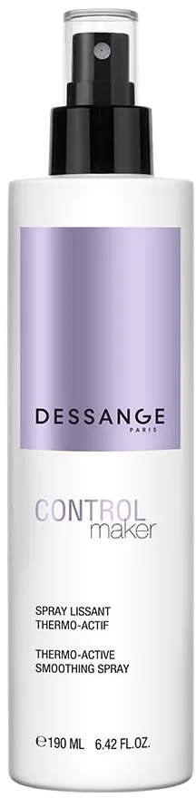 Dessange Control Maker — термоактивный разглаживающий спрей для волос с глицерином и витамином E, 190 мл