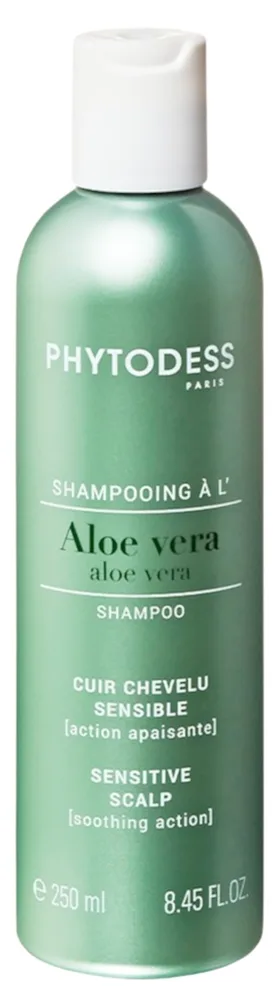 Шампунь Phytodess с алоэ вера для чувствительной кожи головы, без сульфатов и силиконов, 250 мл