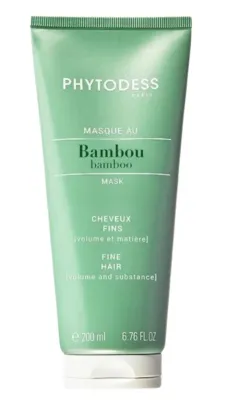 Маска для объёма волос Phytodess, экстракты бамбука и кувшинки, масло бабассу, инулин, для тонких волос, 200 мл