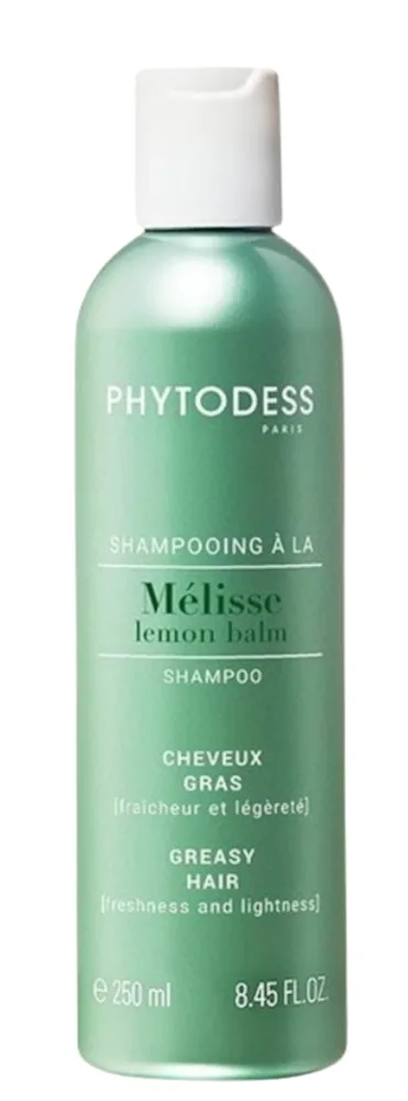 Шампунь Phytodess с экстрактом мелиссы для жирных волос, свежесть и лёгкость, без силиконов, 250 мл