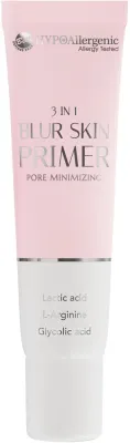База под макияж Bell Hypoallergenic 3 In 1 Blur Skin Primer Pore Minimizing разглаживающая, сокращает видимость пор, 30 г