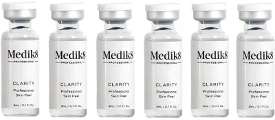 Пилинг для лица Medik8 Professional Peel Clarity комбинированный, для кожи, склонной к акне, 6 x 3 мл