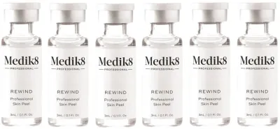 Medik8 Medik8 Professional Peel Rewind - Обновляющий комбинированный пилинг для лица Peel Rewind, 6х3 мл
