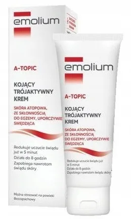 Крем для лица Emolium A-Topic успокаивающий для сухой кожи 75 мл