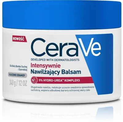 Интенсивно увлажняющий крем CeraVe с церамидами для лица и тела 340 г