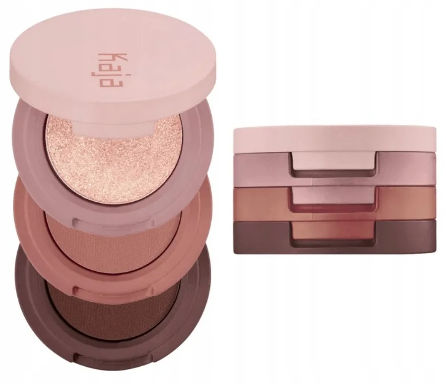 Палетка теней для век Kaja Beauty Bento Eyeshadow Trio 3 оттенка