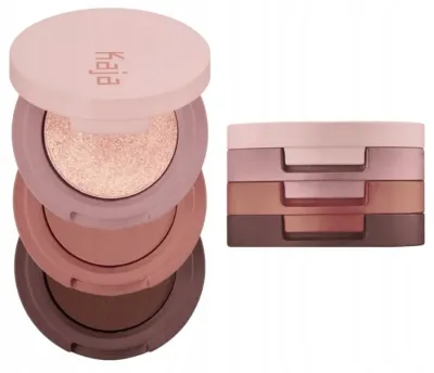 Палетка теней для век Kaja Beauty Bento Eyeshadow Trio 3 оттенка