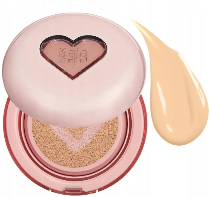 Тональное средство Kaja Soft Blur Cushion Foundation в формате кушона, с полуматовым финишем, 12 г, оттенок 2W - Light Medium