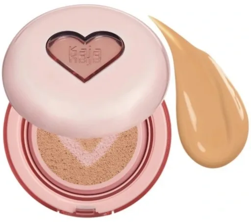 Тональное средство Kaja Soft Blur Cushion Foundation в формате кушона, с полуматовым финишем, 12 г, оттенок 3W - Neutral Tan