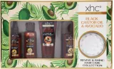 Xpel Marketing Ltd Xpel Marketing Ltd Xpel Hair Care Black Castor Oil & Avocado Set - Набор Xpel Hair Care Black Castor Oil & Avocado уход 100 мл шампунь 100 мл несмываемый кондиционер 100 мл термозащитный спрей 100 мл и массажер — фото 1