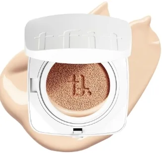 Тональное средство Tfit Layering Fit Cover Cushion Ex SPF50+ в формате кушона, матирующее, 12 г, оттенок C01 - Porcelain