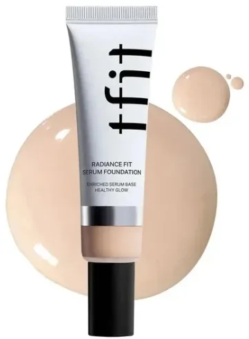 Тональная основа-сыворотка Tfit Radiance Fit Serum Foundation сияющая, 30 г, оттенок C01 - Porcelain