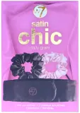 Набор аксессуаров для волос W7 Satin Chic атласная повязка и резинки 2 шт — фото 1