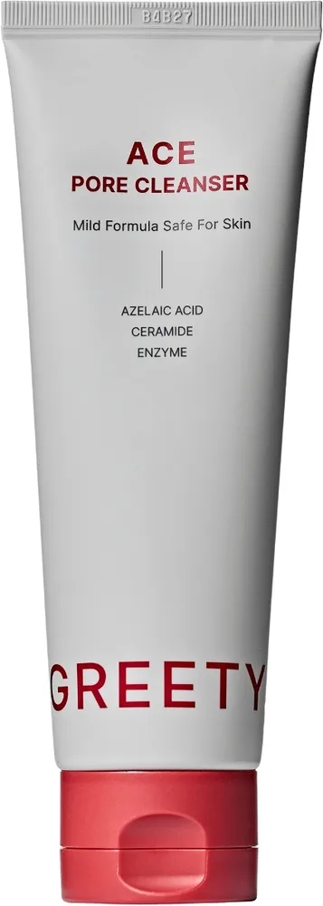 Greety Ace Pore Foam Cleanser пенка для очищения пор с азелаиновой кислотой и углём 120 мл