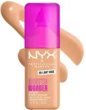 NYX Professional Makeup Podkład do twarzy - Тональный флюид NYX Professional Make Em Wonder Soft Matte матирующий стойкий, 30 мл, оттенок 09 - Light Nude — фото 1