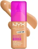 NYX Professional Makeup Podkład do twarzy - Тональный флюид NYX Professional Make Em Wonder Soft Matte матирующий стойкий, 30 мл, оттенок 13 - Light Sand — фото 1