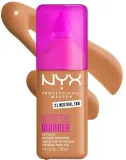NYX Professional Makeup Podkład do twarzy - Тональный флюид NYX Professional Make Em Wonder Soft Matte матирующий стойкий, 30 мл, оттенок 21 - Neutral Tan — фото 1