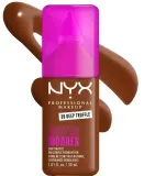 NYX Professional Makeup Podkład do twarzy - Тональный флюид NYX Professional Make Em Wonder Soft Matte матирующий стойкий, 30 мл, оттенок 38 - Deep Truffle — фото 1