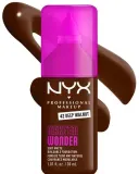 NYX Professional Makeup Podkład do twarzy - Тональный флюид NYX Professional Make Em Wonder Soft Matte матирующий стойкий, 30 мл, оттенок 42 - Deep Walnut — фото 1