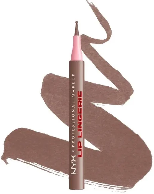NYX Professional Makeup Konturówka do ust - Лайнер для губ NYX Professional Lip Lingerie Liner Stain контурный, водостойкий, 1 мл, оттенок Lip Lock (Taupe Brown)