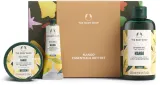 Набор The Body Shop Mango йогурт для тела 250 мл гель для душа 250 мл и крем для рук 30 мл — фото 1