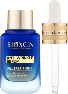 Сыворотка для лица Bioxcin Age Reverse против морщин, лифтинг-эффект, 30 мл