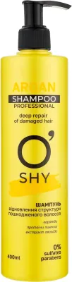 Шампунь O'Shy Argan Professional для повреждённых волос с маслом арганы, без сульфатов, 1000 мл
