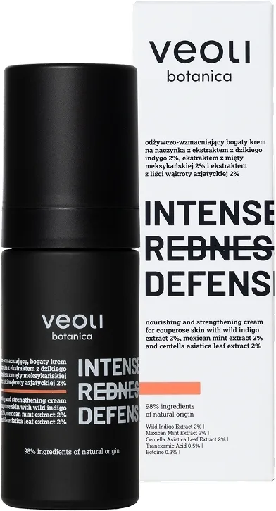 Крем для лица Veoli Botanica Intense Redness Defense питательный 30 мл