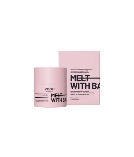 Масло для лица Veoli Botanica Melt With Balance баттер для снятия макияжа для жирной кожи 40 г