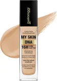 Тональный флюид Bellaoggi My Skin DNA 16H стойкий натуральный, 38 г, оттенок 15C - Golden Sand — фото 1