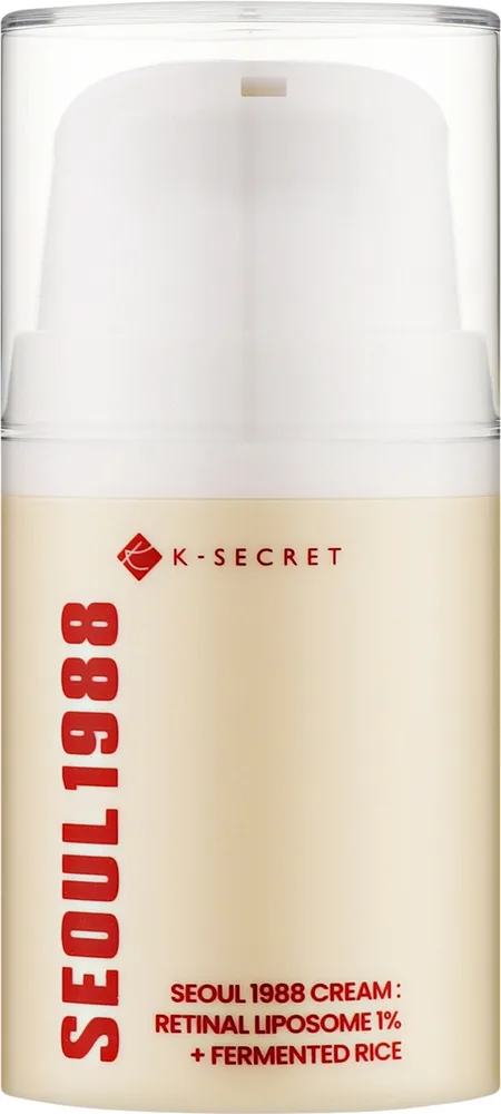 Крем для лица K-Secret Seoul 1988 Retinal Liposome 1% антивозрастной с ферментированным рисом 50 мл