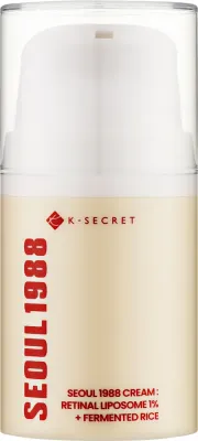 Крем для лица K-Secret Seoul 1988 Retinal Liposome 1% антивозрастной с ферментированным рисом 50 мл