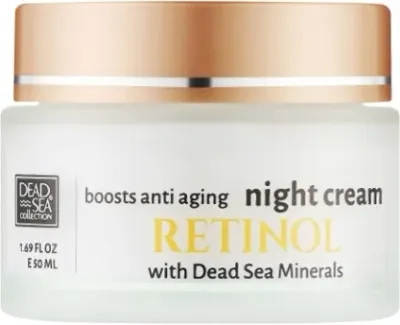 Крем для лица Dead Sea Collection ночной с ретинолом и минералами 50 мл