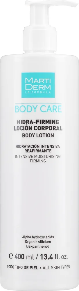 MartiDerm Hidra Firming Body Moisturizing Lotion укрепляющий увлажняющий бальзам для тела, 400 мл