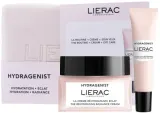 Набор для лица Lierac Hydragenist увлажняющий крем и крем для глаз со скваланом и маслом ши уценка 50+15 мл — фото 2