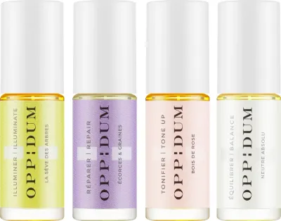 Набор масел для лица Oppidum четыре органических масла с жожоба маслом шиповника и эфирными маслами 4x5 мл