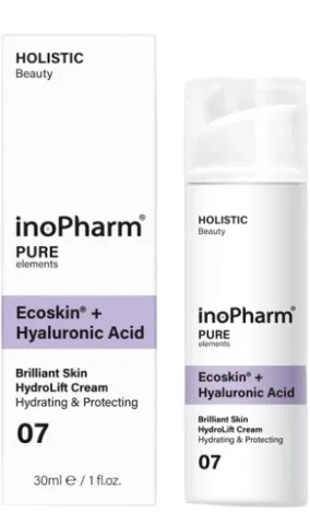 Крем для лица InoPharm Pure Elements Brilliant увлажняющий с пробиотиком 30 мл