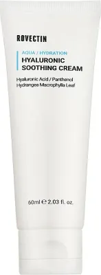 Крем для лица Rovectin Aqua Hyaluronic увлажняющий успокаивающий 60 мл