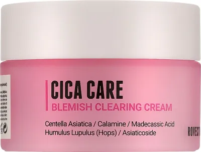 Крем для лица Rovectin Cica Care успокаивающий с центеллой 50 мл