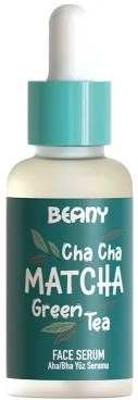 Сыворотка для лица Beany Cha Cha Matcha с AHA и BHA кислотами, отшелушивающая, 30 мл